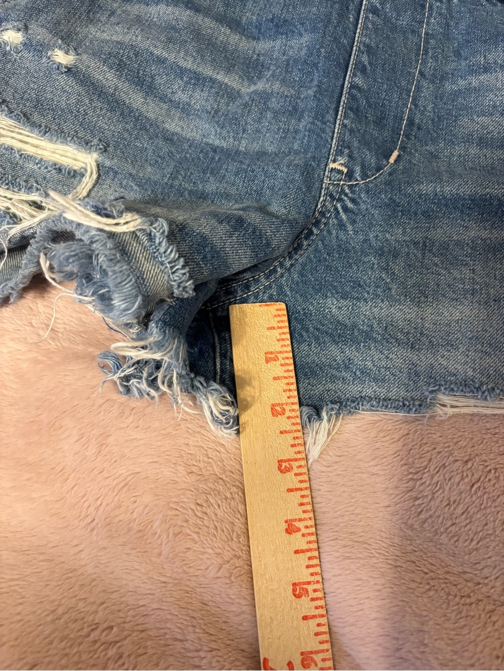 Abercrombie & Fitch M Distressed Denim Short Overalls - Picture 4 of 7